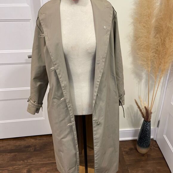 VINTAGE Trench-coat for women ✨ Size 7/8✨ Retro coat for woman | Vintage coat ✨ - Picture 3 of 13